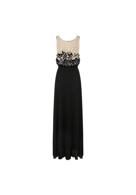 Red Carpet dress in tulle and lurex jersey ELISABETTA FRANCHI | dress | ABR4462E2685